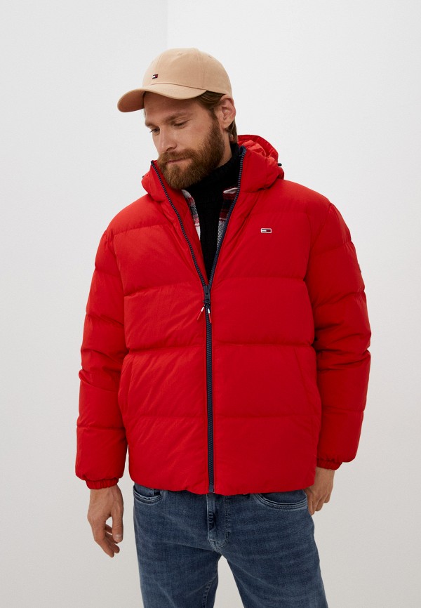 

Пуховик Tommy Jeans, Красный