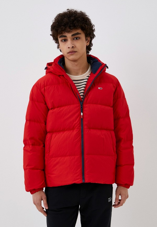 

Пуховик Tommy Jeans, Красный