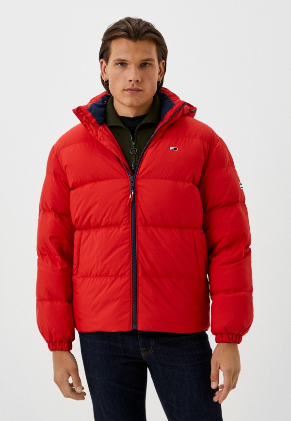 

Пуховик Tommy Jeans, Красный