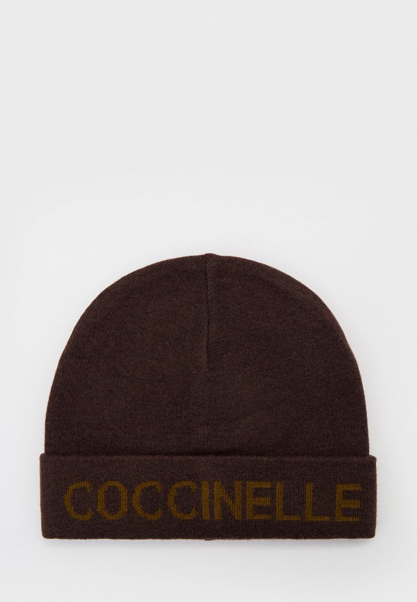 

Шапка Coccinelle, Хаки, MAXI LOGO