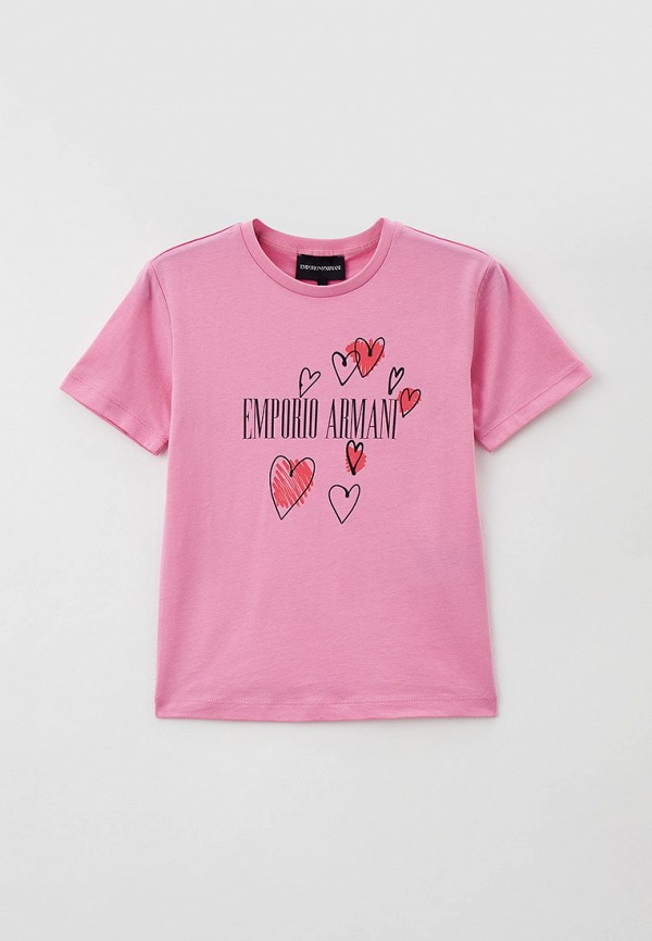 

Футболка Emporio Armani, Розовый