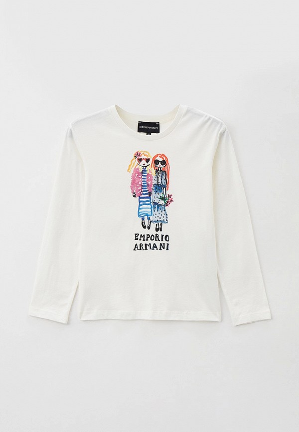 

Лонгслив Emporio Armani, Белый