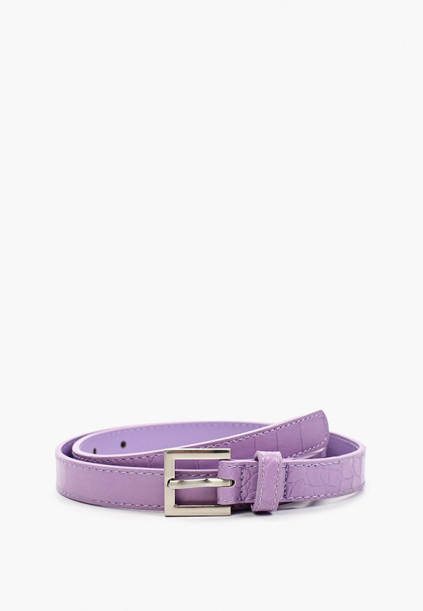 

Ремень Mango, Фиолетовый, FRENCHIC