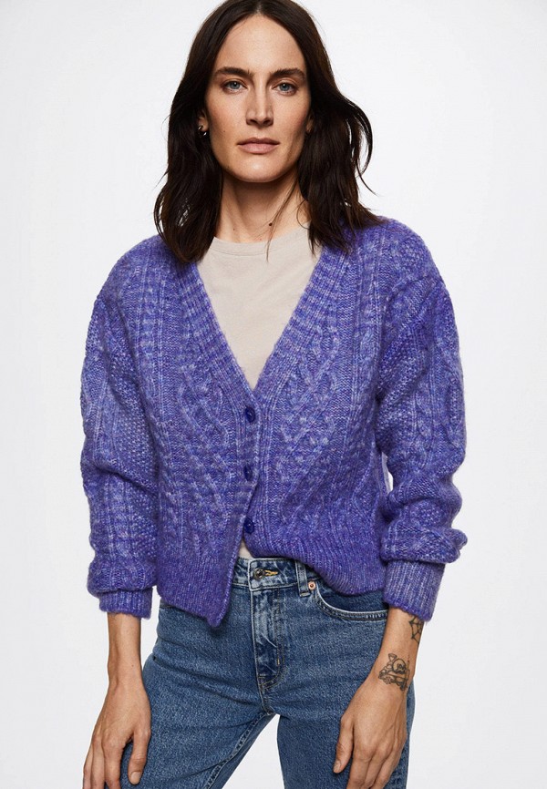 

Кардиган Mango, Фиолетовый, NARCISO