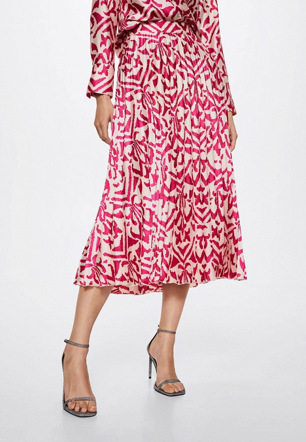 

Юбка Mango, Розовый, QUANT