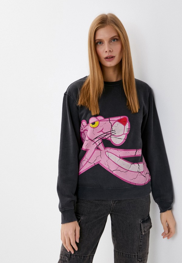 

Свитшот Desigual, Серый, THE PINK PANTHER