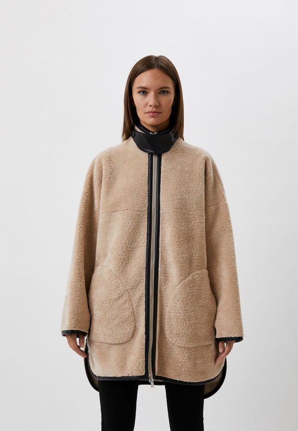 

Шуба Trussardi, Бежевый