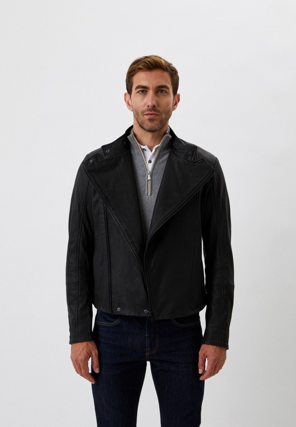 

Куртка кожаная Trussardi, Черный