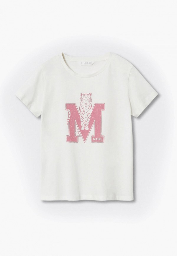 

Футболка Mango Kids, Белый, SHELDOMC