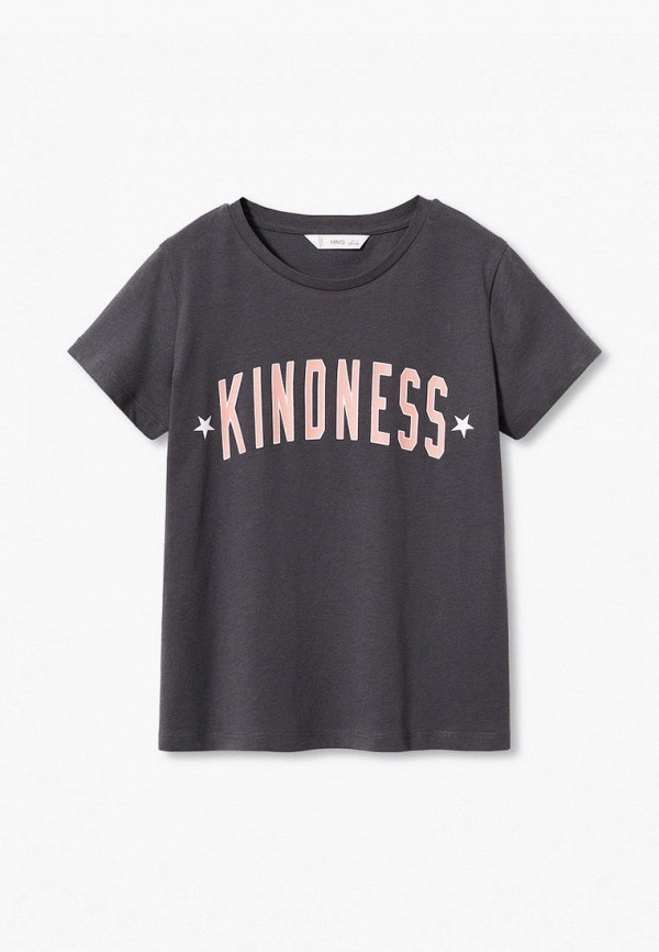 

Футболка Mango Kids, Серый, SHELDOMC
