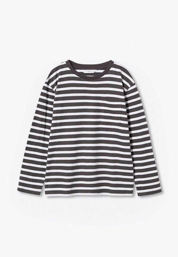

Лонгслив Mango Kids, Серый, ALEIG