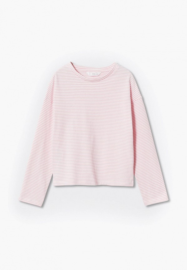 

Лонгслив Mango Kids, Розовый, STRIPES
