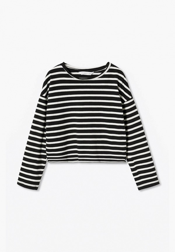 

Лонгслив Mango Kids, Черный, STRIPES