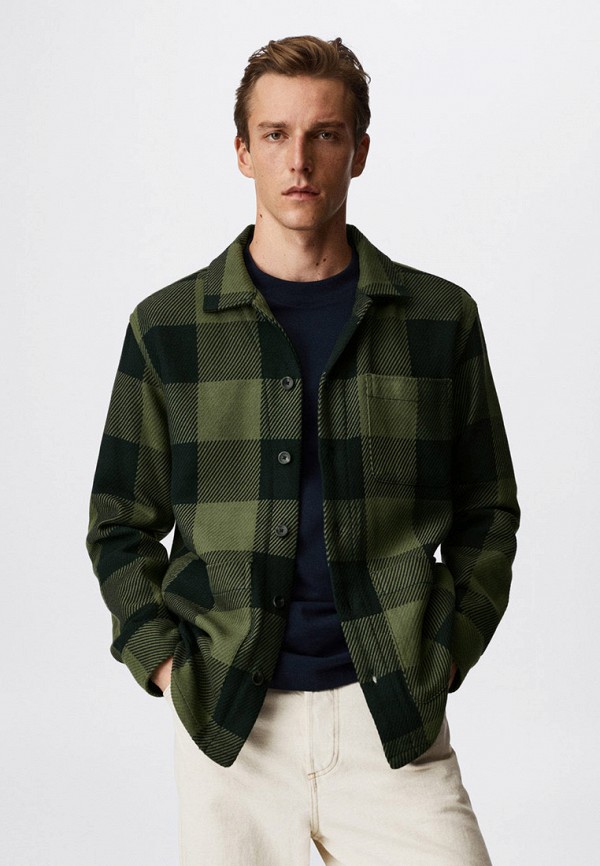 

Рубашка Mango Man, Хаки, PERSAC