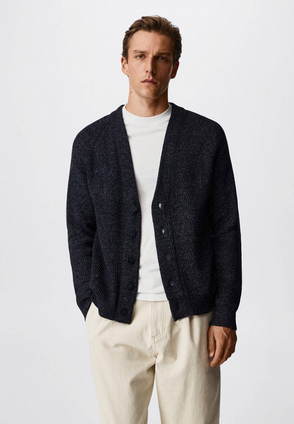 

Кардиган Mango Man, Синий, BINGER