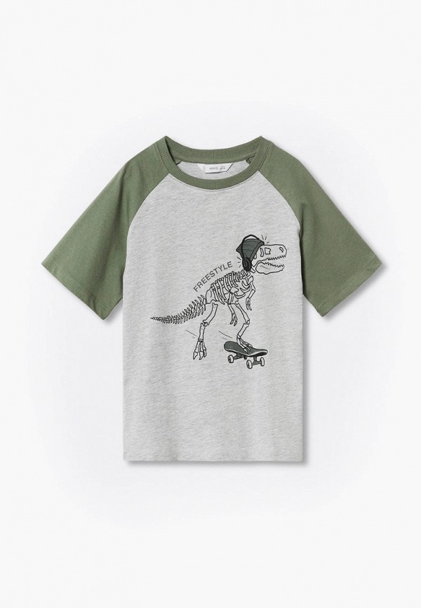 

Футболка Mango Kids, Серый, GHOSTMC