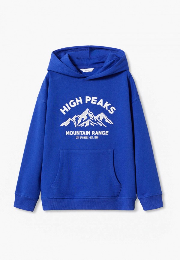 

Худи Mango Kids, Синий, OUTDOOR