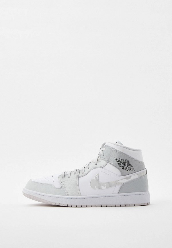 

Кроссовки Jordan, Белый, AIR JORDAN 1 MID