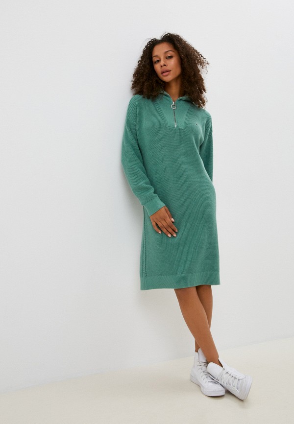 Платье Tommy Hilfiger зеленый WW0WW35268 RTLABZ522101