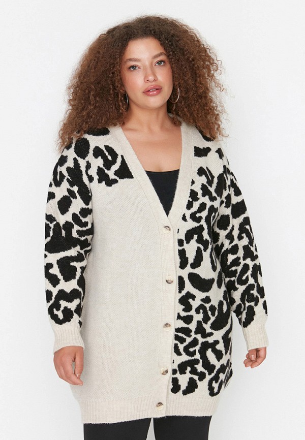 

Кардиган Trendyol, Бежевый