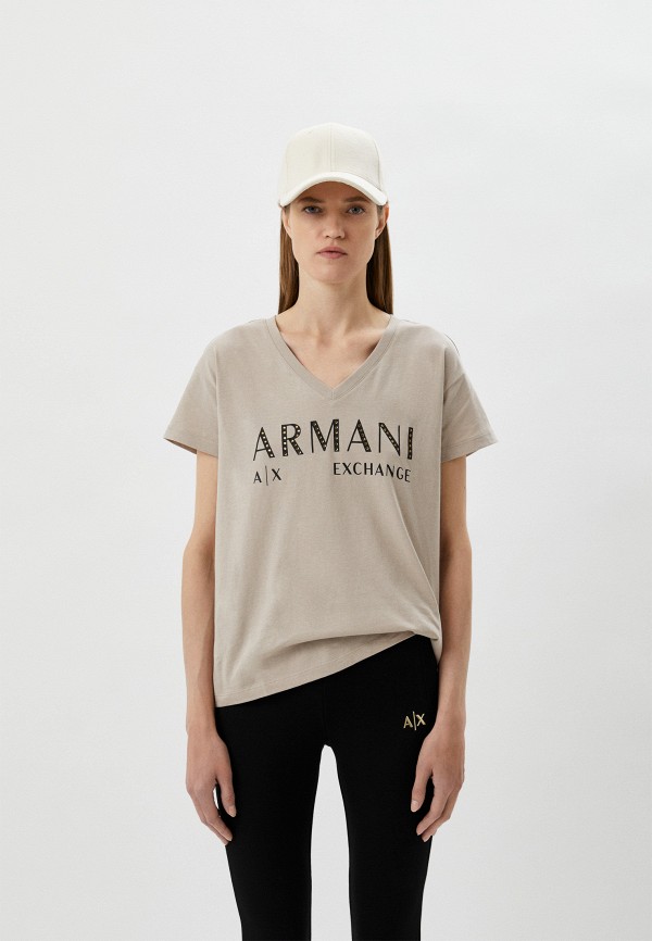 

Футболка Armani Exchange, Бежевый