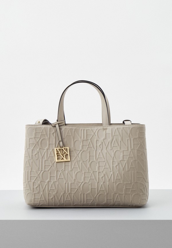 

Сумка и брелок Armani Exchange, Серый
