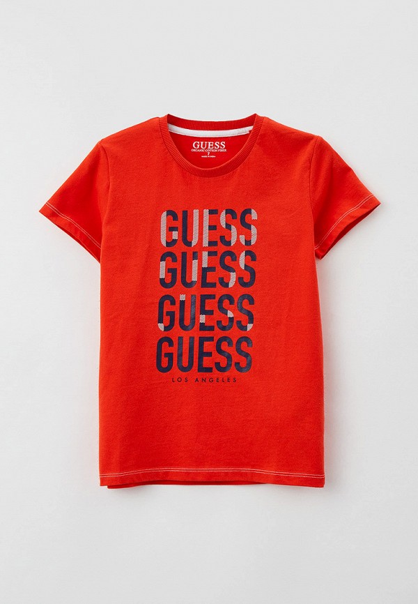 

Футболка Guess, Оранжевый
