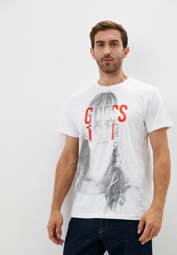 

Футболка Guess Jeans, Белый