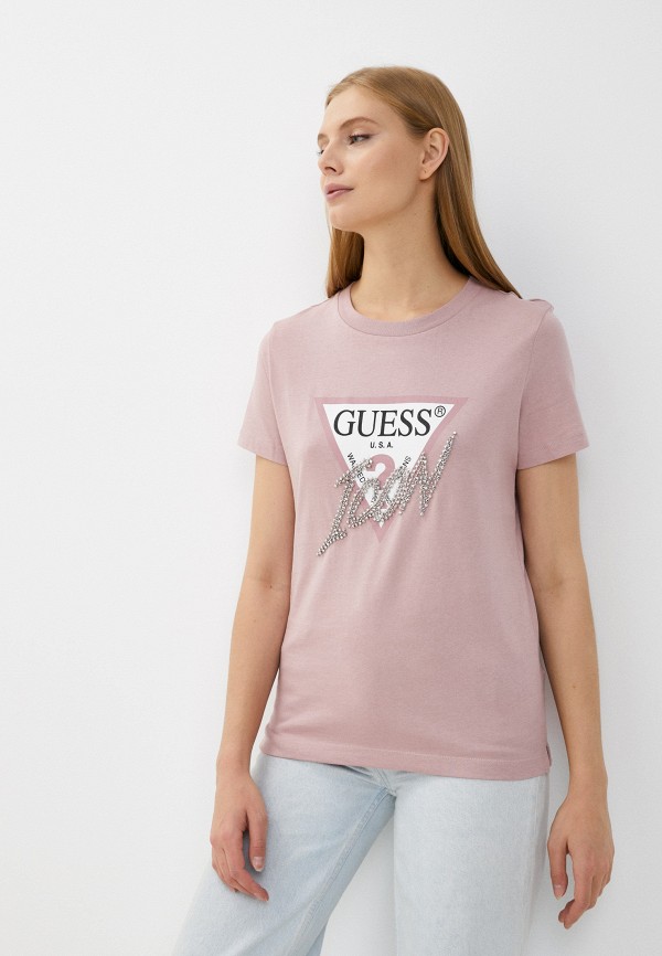 

Футболка Guess, Розовый