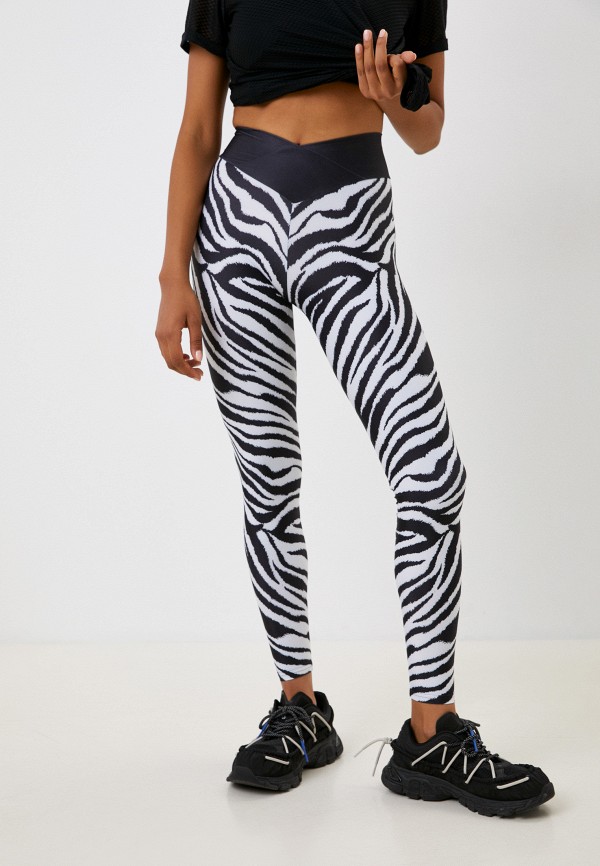 

Леггинсы Mansen, Разноцветный, Zebra black