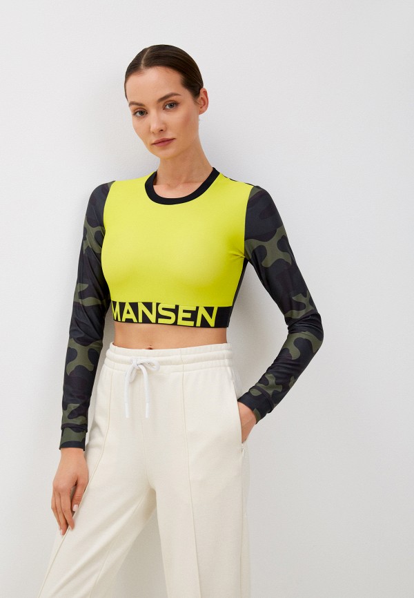 

Лонгслив спортивный Mansen, Желтый, Military