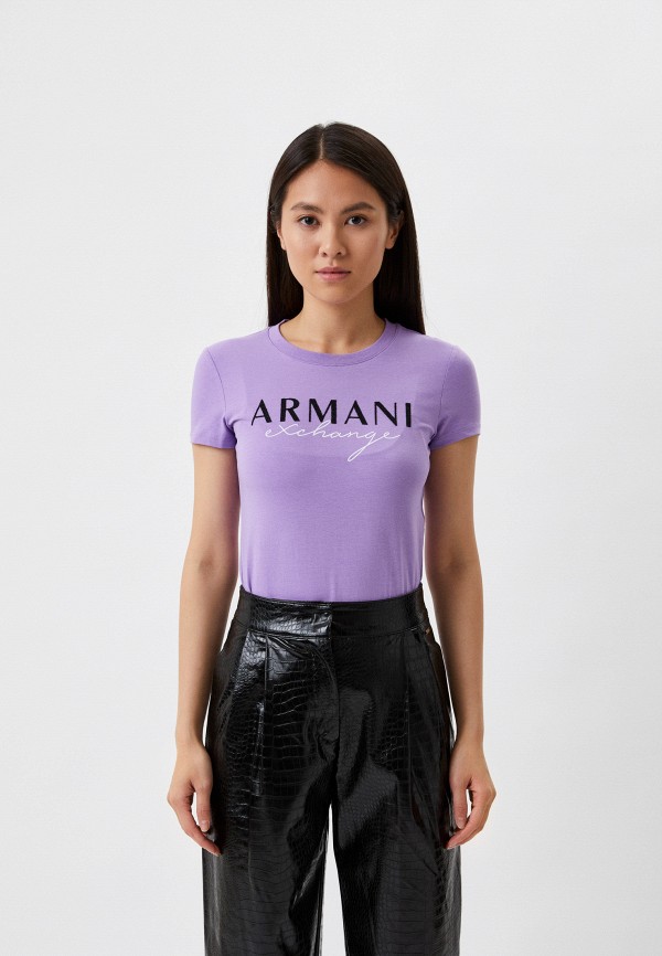 

Футболка Armani Exchange, Фиолетовый