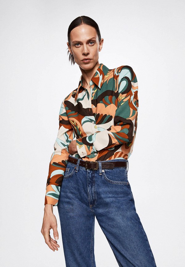 

Блуза Mango, Разноцветный, PUC