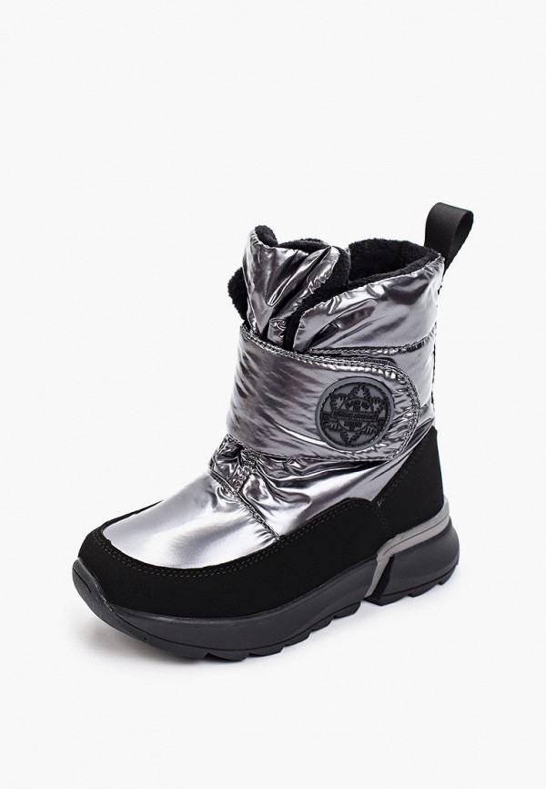 Дутики Flamingo серебряный, размер 32, фото 2