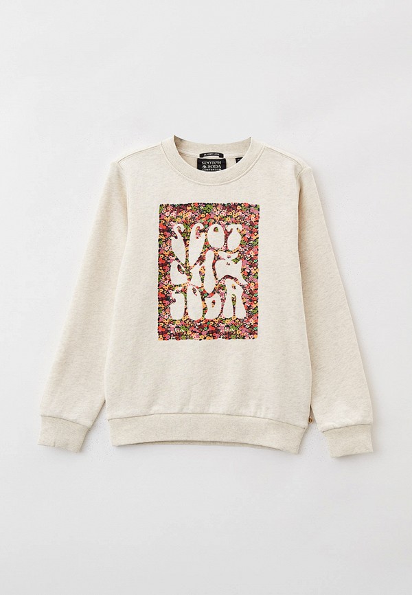 

Свитшот Scotch&Soda, Бежевый, Ecru Melange