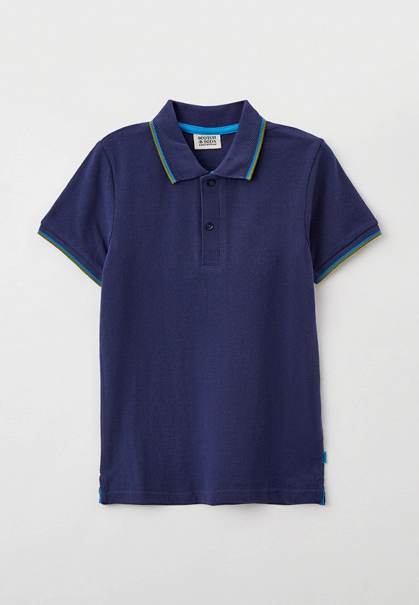 

Поло Scotch&Soda, Синий, Navy