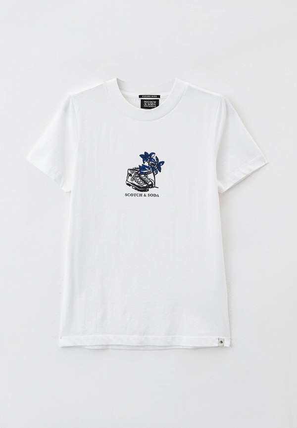 

Футболка Scotch&Soda, Белый, White
