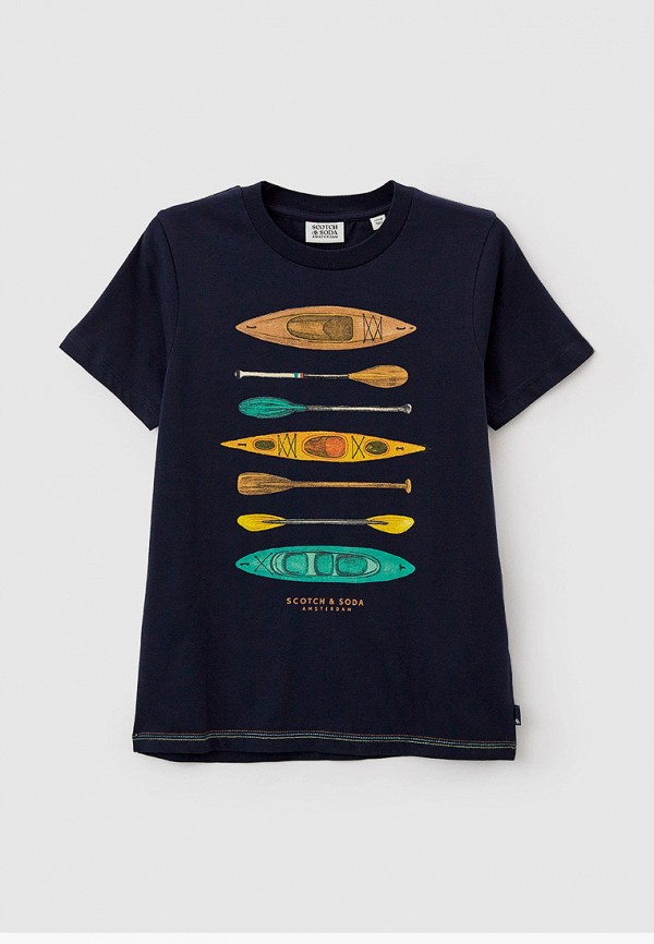 

Футболка Scotch&Soda, Синий, Night