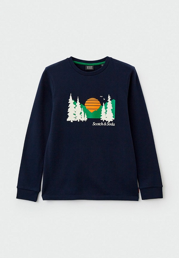 

Свитшот Scotch&Soda, Синий, Night
