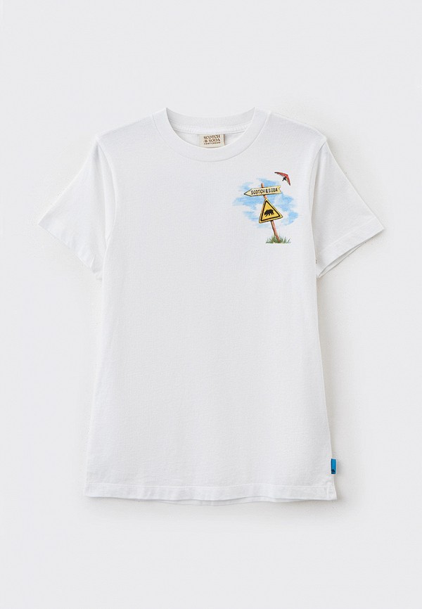 

Футболка Scotch&Soda, Белый, Off White