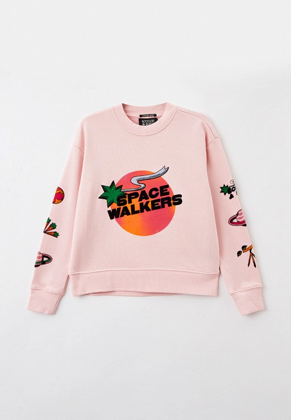 

Свитшот Scotch&Soda, Розовый, Blossom
