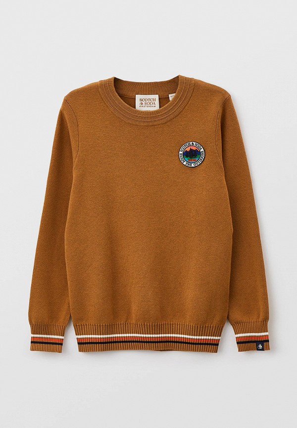 

Джемпер Scotch&Soda, Коричневый, Teak