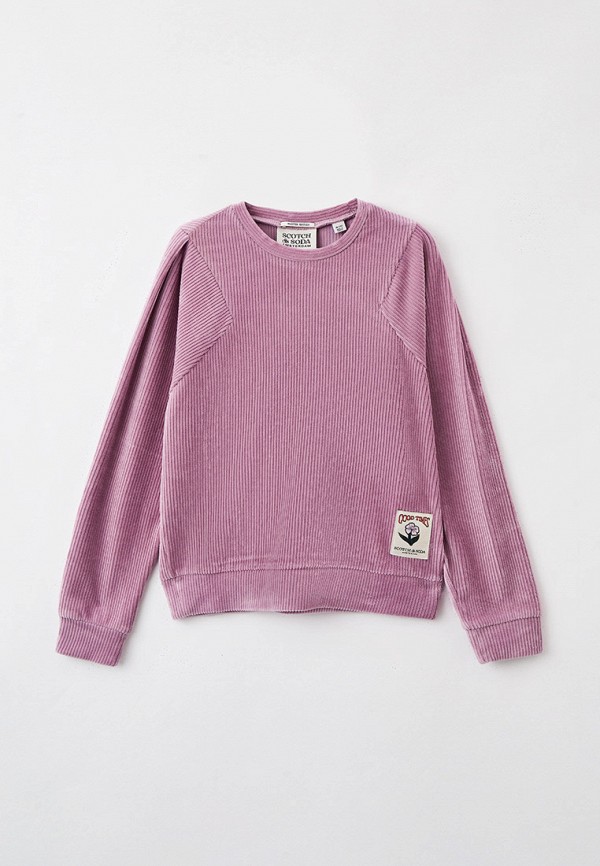 

Свитшот Scotch&Soda, Розовый, Orchid