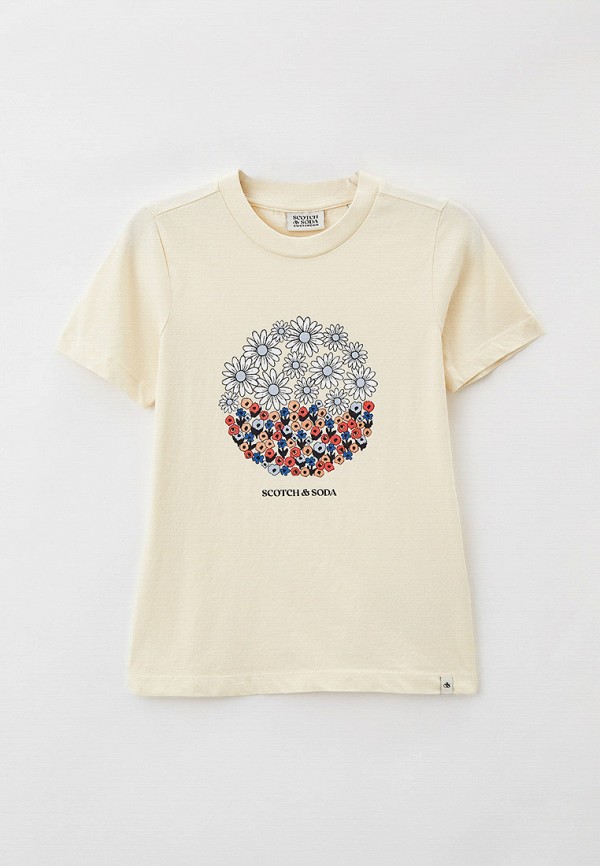 

Футболка Scotch&Soda, Бежевый, Off White