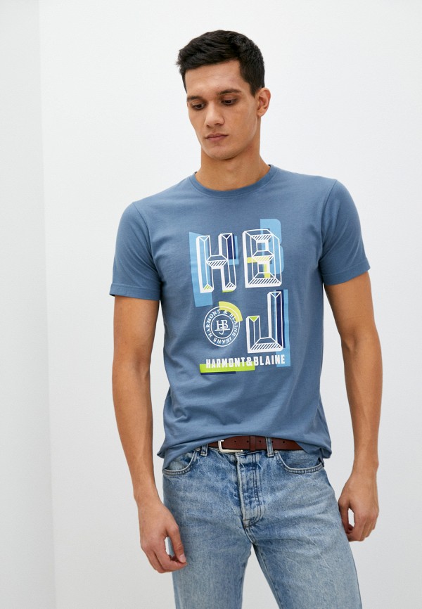 

Футболка Harmont & Blaine Jeans, Голубой
