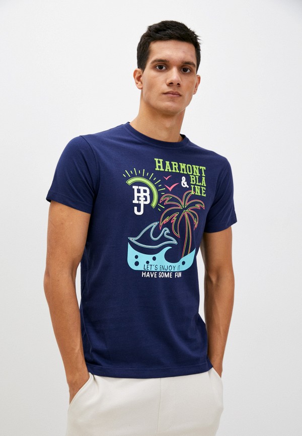 

Футболка Harmont & Blaine Jeans, Синий