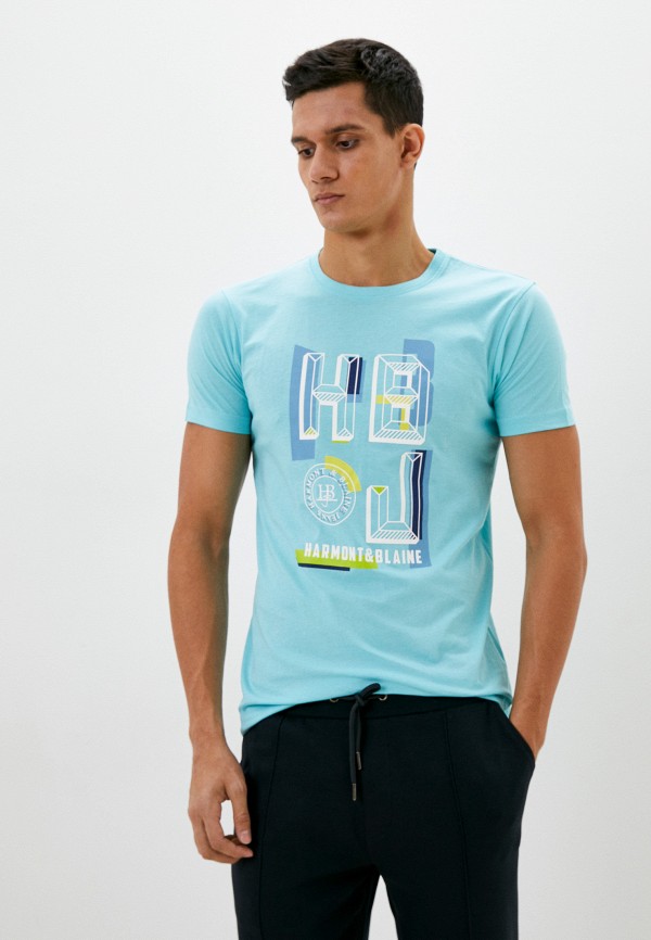 

Футболка Harmont & Blaine Jeans, Голубой