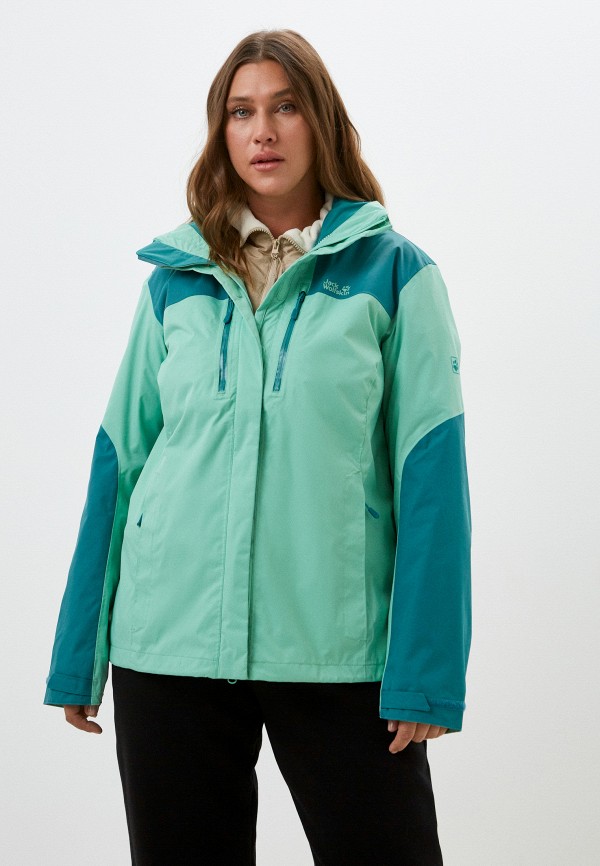 

Куртка Jack Wolfskin, Бирюзовый, JASPER JKT W