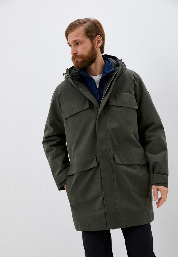 

Куртка утепленная Jack Wolfskin, Хаки, NATURE WOODS PARKA M
