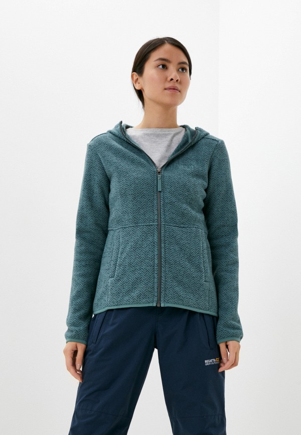 

Олимпийка Jack Wolfskin, Бирюзовый, LALIT HOODED JACKET W